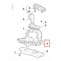 Alavanca Do Cambio Fiat Strada