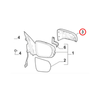 Capa Do Retrovisor Direito Fiat Fastback Pulse