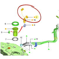 Sensor De Nível De Combustível Ford Ka e New Fiesta